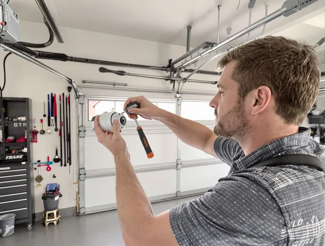 Garage door opener repair service by Lynnfield Garage Door Repair in Lynnfield